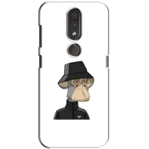 Чохли з Мавпами NFT для Nokia 4.2 (AlphaPrint) (мавпа NFT Adidas)