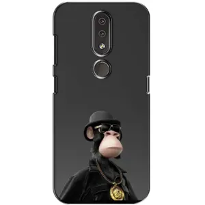 Чохли з Мавпами NFT для Nokia 4.2 (AlphaPrint) (Мавпа NFT)