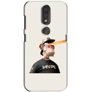 Чохли з Мавпами NFT для Nokia 4.2 (AlphaPrint) (мавпа NFT в окулярах)