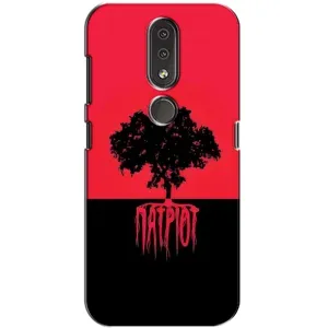 Украинские Чехлы для Nokia 4.2 с картинкой УПА (AlphaPrint) (Патриот)