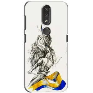 Чехлы Доброго вечора, ми за України для Нокиа 4.2 (AlphaPrint) (Победа)