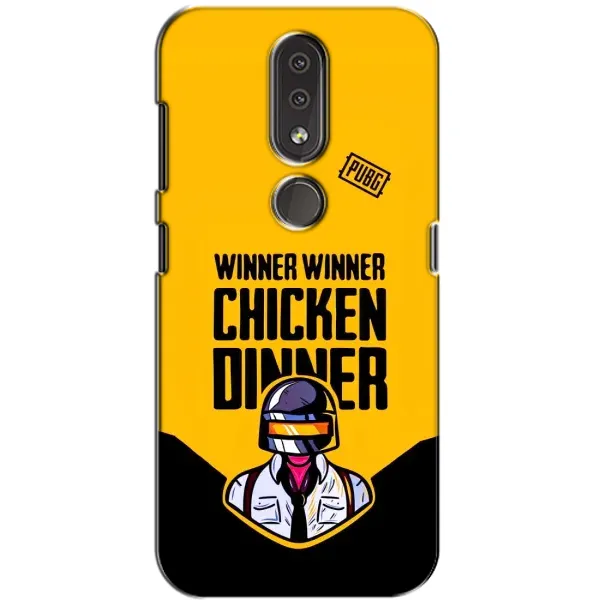 Чехол с принтом «Pubg шлем» для Nokia 4.2