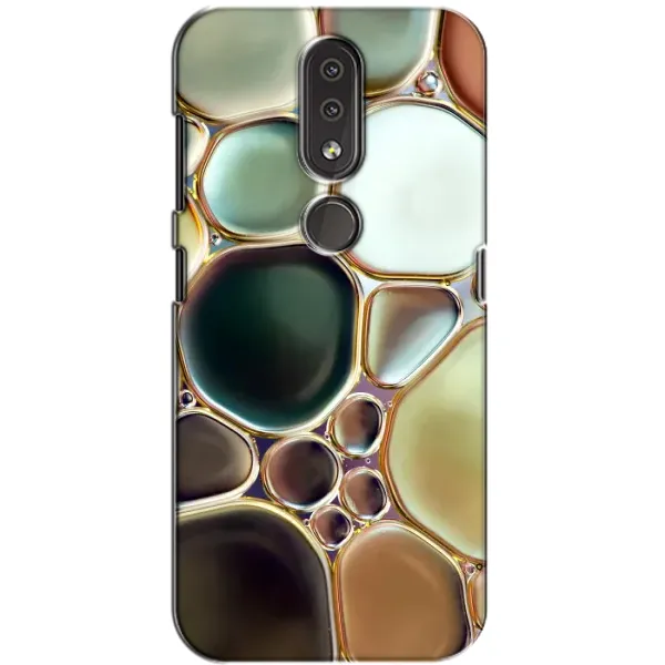 Чехол с принтом «Радужный Мрамор» для Nokia 4.2