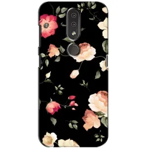 Чохли з квітами для Nokia 4.2 (VPrint) (Трояндочки)