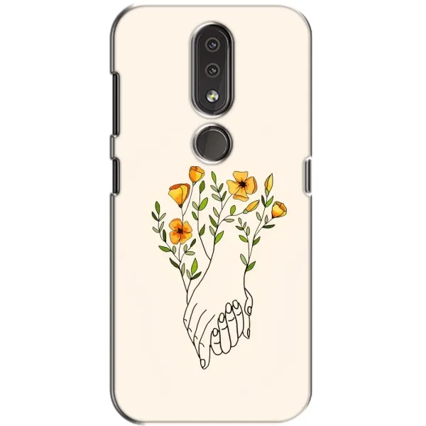 Чехол с принтом «Руки любви» для Nokia 4.2 Чехол с принтом «Руки любви» для Nokia 4.2