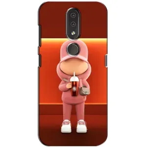 Крутые Чехлы Луи Виттон для Nokia 4.2 (AlphaPrint) (С Кофе)