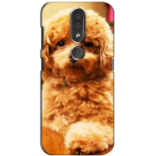 Чехол с принтом «Щенок Бишон» для Nokia 4.2