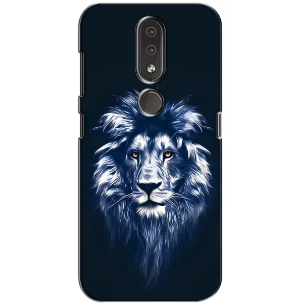 Чехол с принтом «Синий Лев» для Nokia 4.2