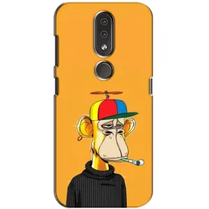 Чохли з Мавпами NFT для Nokia 4.2 (AlphaPrint) (Нудна мавпа NFT)