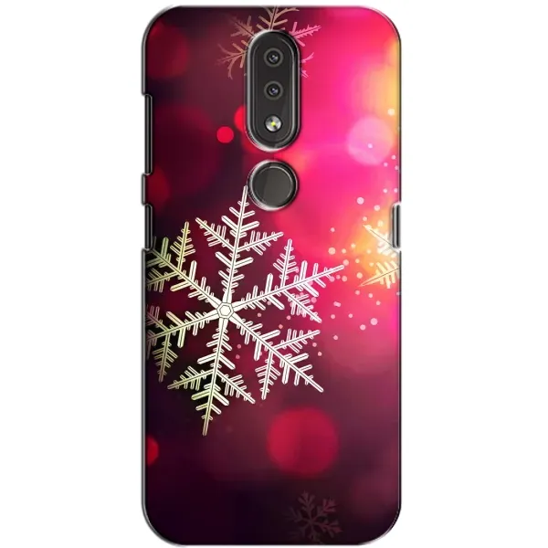 Чехол с принтом «Снежинка» для Nokia 4.2 Чехол с принтом «Снежинка» для Nokia 4.2