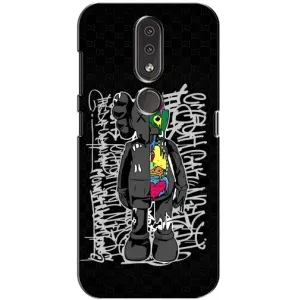Чохли для Nokia 4.2 - Bearbrick Louis Vuitton (PREMIUMPrint) (Стиль Bearbrick)