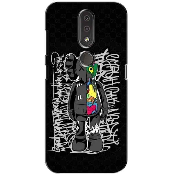 Чехол с принтом «Стиль Bearbrick» для Nokia 4.2