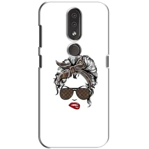 Чехлы Луи Витон для Nokia 4.2 (AlphaPrint - LOUIS VUITTON) (стильная с луи витон)