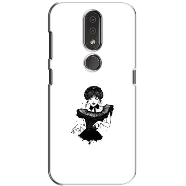 Чехол с принтом «танец Уэнздей» для Nokia 4.2