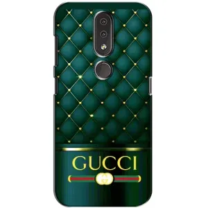 Чохли  GUCCI для Нокіа 4.2 (AlphaPrint) (Текстура Гуччі)
