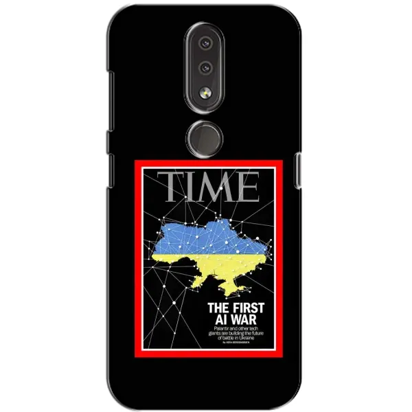 Чохол з принтом «TIME Ukraine» для Nokia 4.2