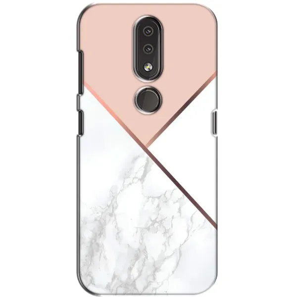 Чехол с принтом «Тройной мрамор» для Nokia 4.2