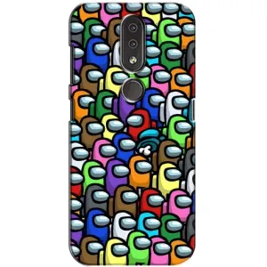 Чехол Амонг Ас для Nokia 4.2 (AlphaPrint)