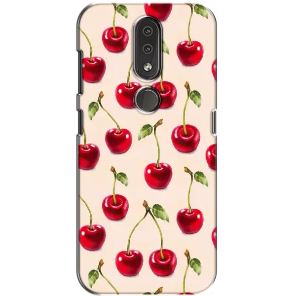 Чохол з принтом «Черешня» для Nokia 4.2 Чохол з принтом «Черешня» для Nokia 4.2