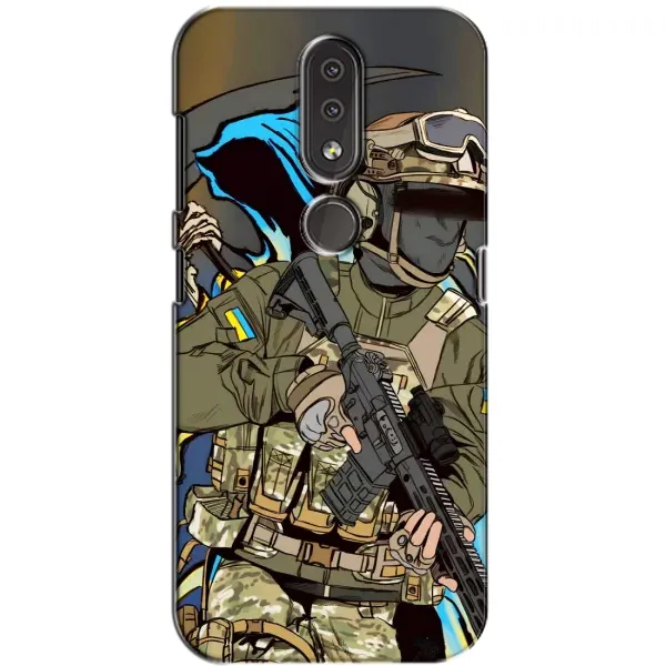 Чохол з принтом «Воїн ЗСУ» для Nokia 4.2