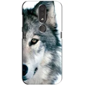 Чохли з картинкою животних Nokia 4.2 (Вовк)