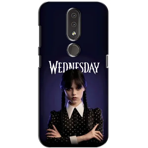 Чохол з принтом «Wednesday» для Nokia 4.2