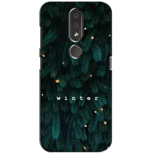 Новорічні, Святкові Чохли для Nokia 4.2 - 2024 год (Winter)