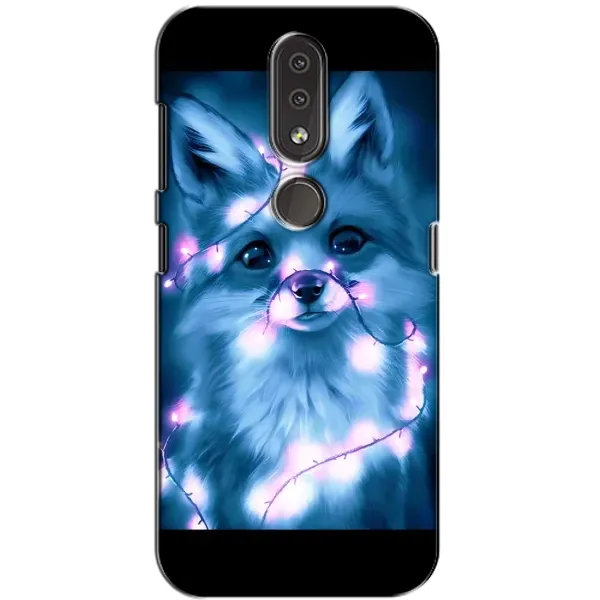 Чехол с принтом «Яркая лисичка» для Nokia 4.2 Чехол с принтом «Яркая лисичка» для Nokia 4.2
