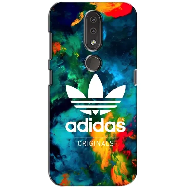 Чехол с принтом «Яркий Адидас» для Nokia 4.2