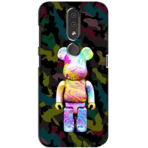 Чохли для Nokia 4.2 - Bearbrick Louis Vuitton (PREMIUMPrint) (Яскравий Bearbrick)