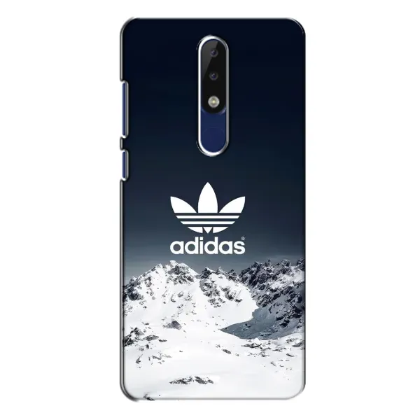 Чохол з принтом «Адідас в горах» для Nokia 5.1 Plus (X5)