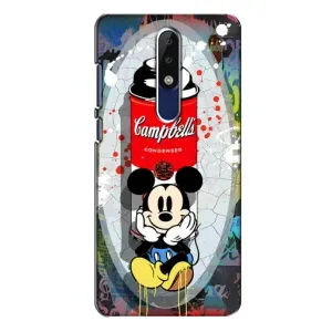 Чехол Disney Mouse Nokia 5.1 Plus (X5) (PREMIUMPrint) (Американский Маус)