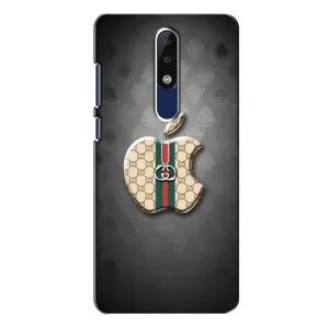 Чохли  GUCCI для Нокіа 5.1 Плюс (Х5) (AlphaPrint) (Apple gucci)