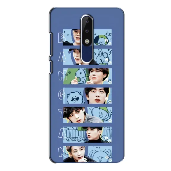 Чохол з принтом «Bangtan» для Nokia 5.1 Plus (X5)