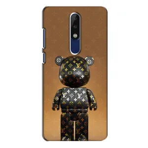 Чехлы для Nokia 5.1 Plus (X5) - Bearbrick Louis Vuitton (PREMIUMPrint) (Bearbrick)