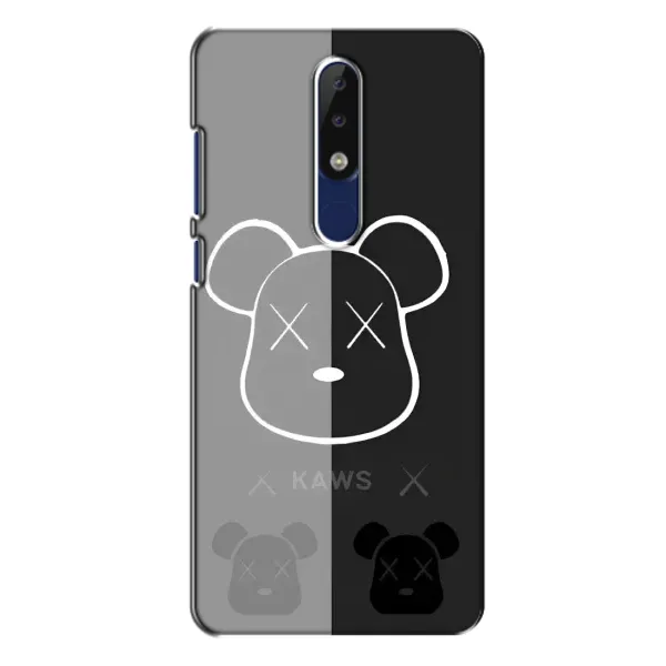 Чохол з принтом «БеарБрік очі» для Nokia 5.1 Plus (X5)