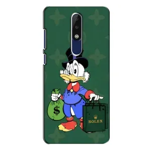 Чехлы для Nokia 5.1 Plus (X5) - Скрудж МакДак Louis Vuitton (PREMIUMPrint) (Богатая Утка)