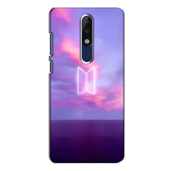 Чохол з принтом «BTS логотип» для Nokia 5.1 Plus (X5)
