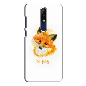 Чохли з картинкою Лисичка для Nokia 5.1 Plus (X5) (VPrint) (Дівчинка Лиса)