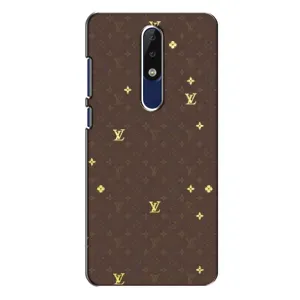 Чохли Луі Вітон для Nokia 5.1 Plus (X5) (AlphaPrint - LOUIS VUITTON) (дизайн Луі Вітон)