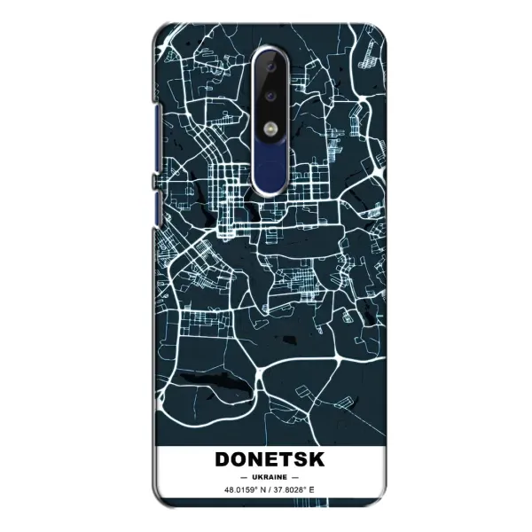 Чехол с принтом «Донецк» для Nokia 5.1 Plus (X5)
