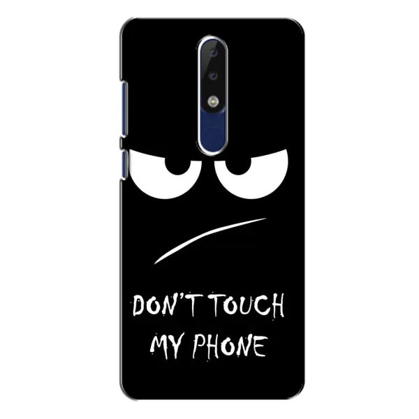 Чохол з принтом «Dont Touch» для Nokia 5.1 Plus (X5)
