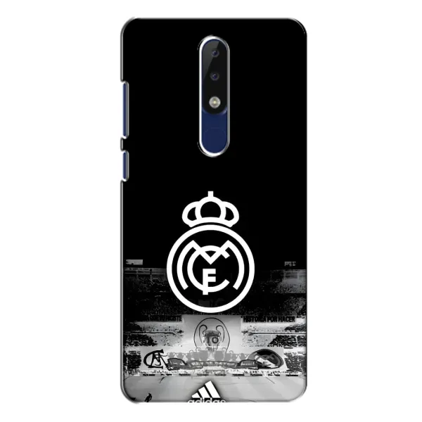 Чохол з принтом «емблема Реал Мадрид» для Nokia 5.1 Plus (X5)