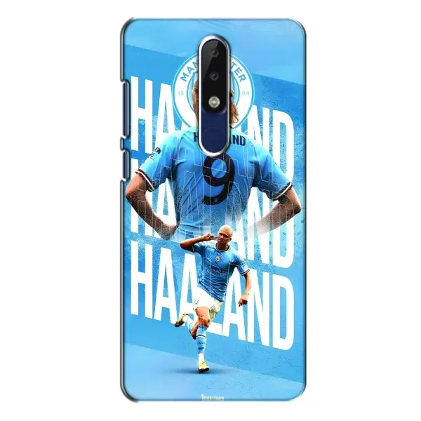 Чехол с принтом «Erling Haaland» для Nokia 5.1 Plus (X5)