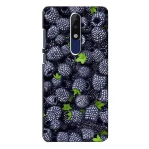 Чохли з фруктами для Nokia 5.1 Plus (X5) (VPrint) (Ожина)