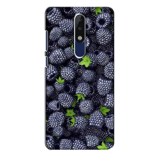 Чохол з принтом «Ожина» для Nokia 5.1 Plus (X5)