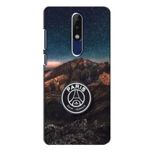 Чохли PSG для Nokia 5.1 Plus (X5) (AlphaPrint) (ФК ПСЖ)