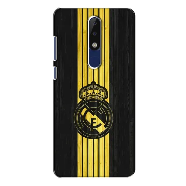 Чохол з принтом «фон Реал Мадрид» для Nokia 5.1 Plus (X5)