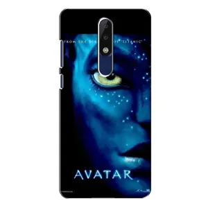 Чохли з фільму АВАТАР для Nokia 5.1 Plus (X5) (AlphaPrint) (око Аватара)