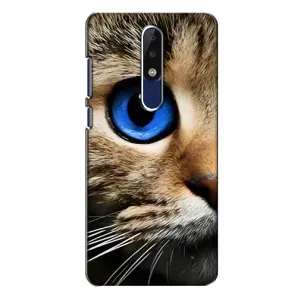 Чохли з Котиками для Nokia 5.1 Plus (X5) (VPrint) (Око кота)